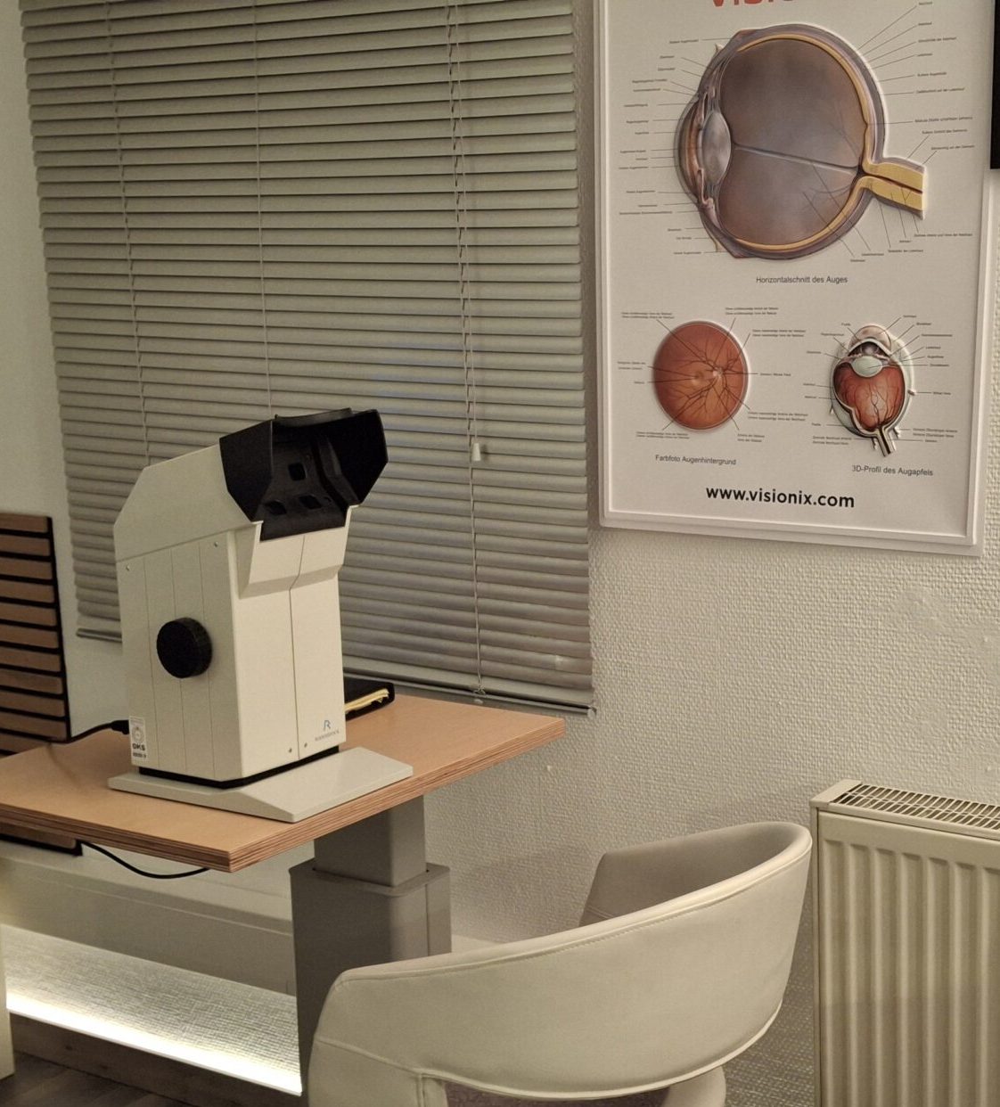 Sehtest für den Führerschein Sehtest-Gerät für den Führerschein