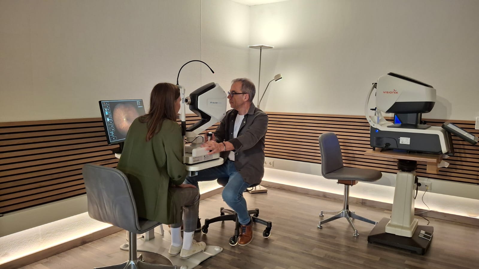 Augen-Checkup